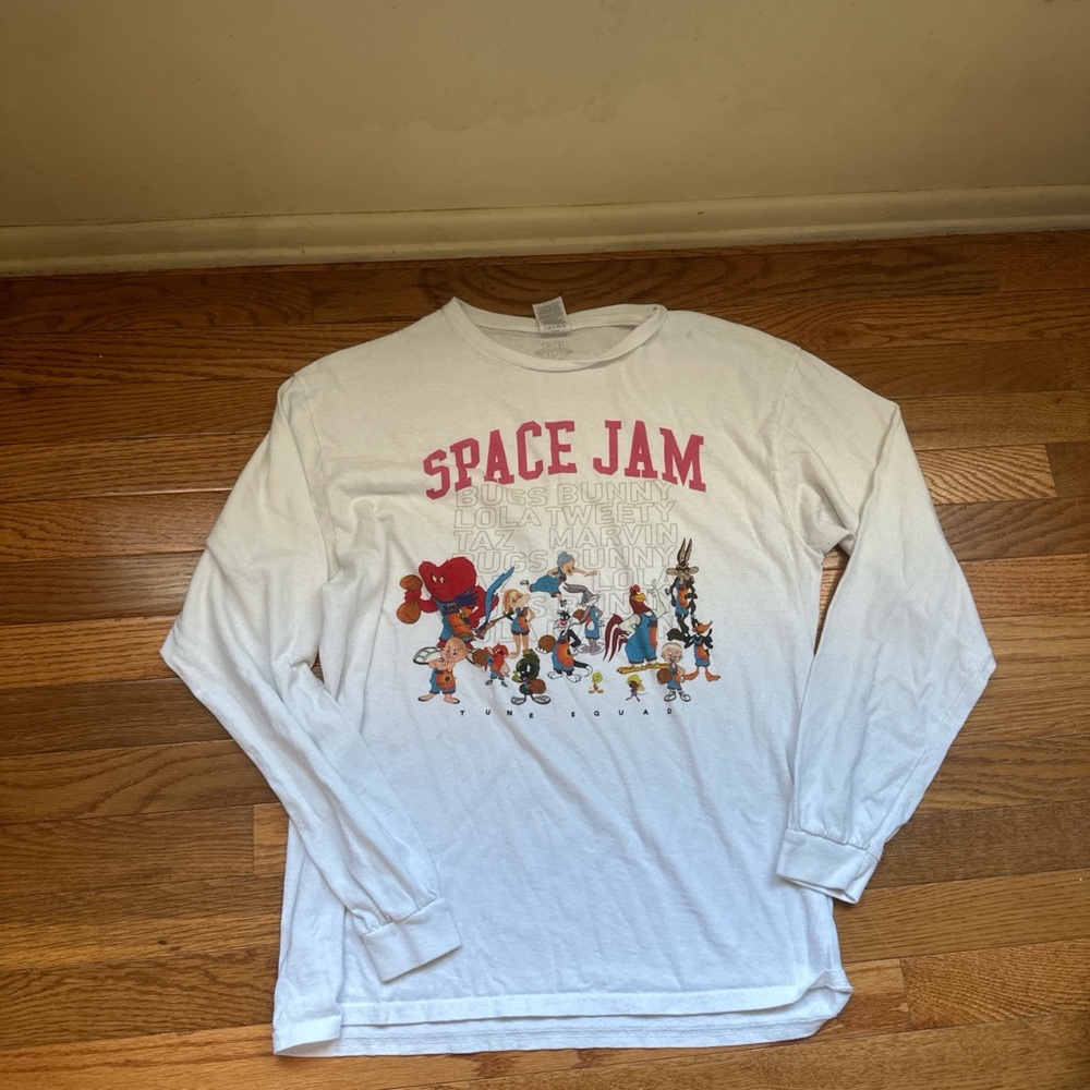 Space Jam Graphic T-Shirt Size Large - Picture 1 of 5